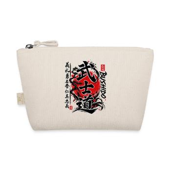 Bushido Samurai Code Kunst - Bio-Täschchen - Natur - Vorne