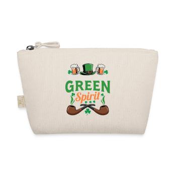 Smells Like Green Spirit Irish Parody Graphic - Bio-Täschchen - Natur - Vorne