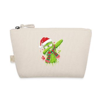 Kaktus Weihnachten Glow - Bio-Täschchen - Natur - Vorne