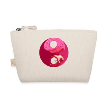 Qigong Qi Gong Tai Chi Chigong USA Flagge - Bio-Täschchen - Natur - Vorne