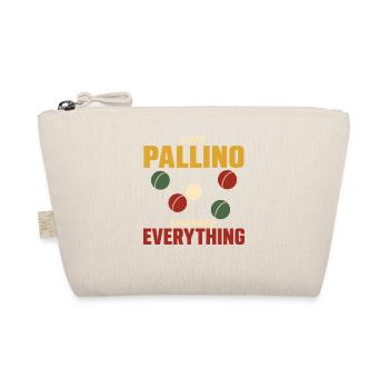 Boccia Ball Boccia Spieler Pallino Boccia Liga - Bio-Täschchen - Natur - Vorne