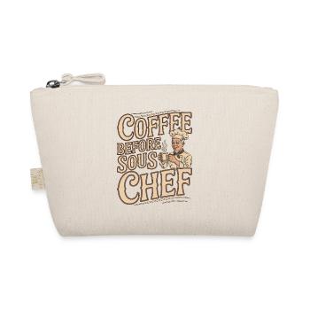 Sous Chef Coffee Before Culinary Arts Coffee Lover - Bio-Täschchen - Natur - Vorne