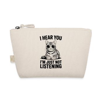 Bengalkatze Spruch Katze Witz Bengalkatze Geschenk - Bio-Täschchen - Natur - Vorne