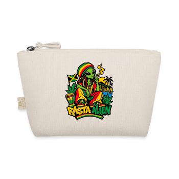 Rasta Alien - Bio-Täschchen - Natur - Vorne