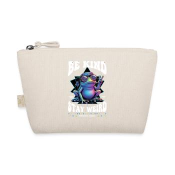 Psychedelisches Festival Be Kind, Stay Weird Journey - Bio-Täschchen - Natur - Vorne