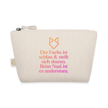 Zeichen setzen gegen Rechts! NOAFD - Bio-Täschchen - Natur - Vorne