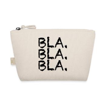 Bla Bla Bla Spruch - Bio-Täschchen - Natur - Vorne