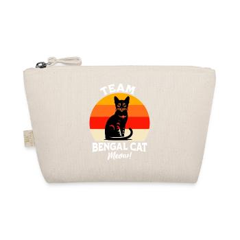 Team Bengalkatze - Bio-Täschchen - Natur - Vorne