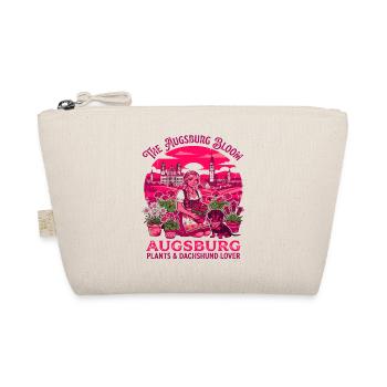 Augsburg Bloom Plants And Dachshund Lover - Bio-Täschchen - Natur - Vorne