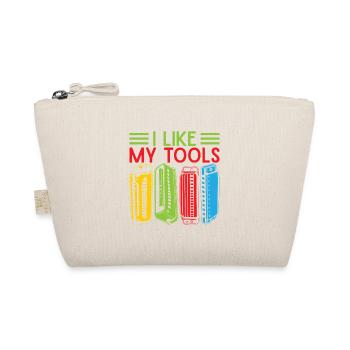 Funny Harmonica Player I Like My Tools Harmonica - Bio-Täschchen - Natur - Vorne