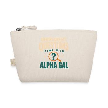 Alpha-gal-syndrom Alpha-gal-allergie Rotes Fleisch - Bio-Täschchen - Natur - Vorne