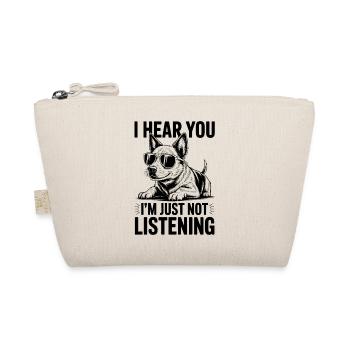 Cattle Dog Spruch Australian Cattle Dog Geschenk  - Bio-Täschchen - Natur - Vorne