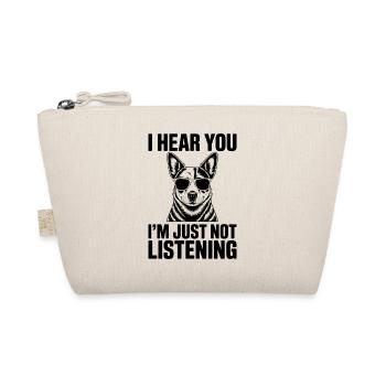 Cattle Dog Spruch Australian Cattle Dog Geschenk  - Bio-Täschchen - Natur - Vorne