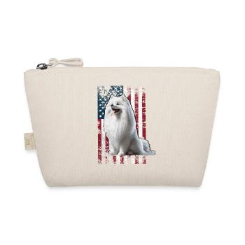 German Spitz US Spitz Zwergspitz - Bio-Täschchen - Natur - Vorne