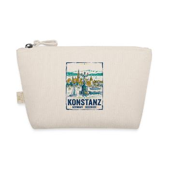 Konstanz Germany Bodensee Skyline Novelty For - Bio-Täschchen - Natur - Vorne