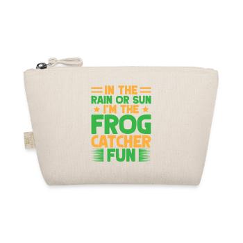 Frog Catcher Rain Or Sun Frog - Bio-Täschchen - Natur - Vorne