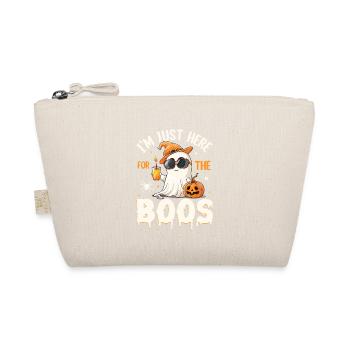 Ghost Boo Twist Halloween - Bio-Täschchen - Natur - Vorne