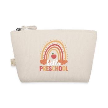 Hello Preschool Rainbow Back To School Cute Studen - Bio-Täschchen - Natur - Vorne