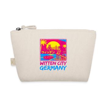Witten Germany Retrowave City Pop Aesthetics - Bio-Täschchen - Natur - Vorne