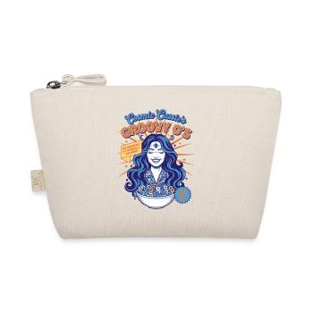Trippy Festival Hippie Cosmic Cassies Groovy Os - Bio-Täschchen - Natur - Vorne