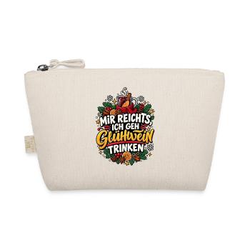 Mir reichts ich geh Glühwein trinken Geschenk - Bio-Täschchen - Natur - Vorne