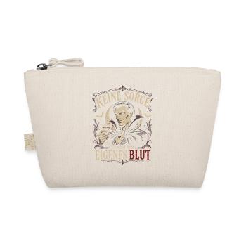 Vampir Spruch Nicht mein eigenes Blut Shirt - Bio-Täschchen - Natur - Vorne