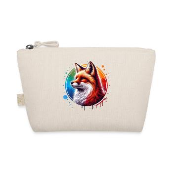 Rotfuchs Fuchs Fox - Bio-Täschchen - Natur - Vorne