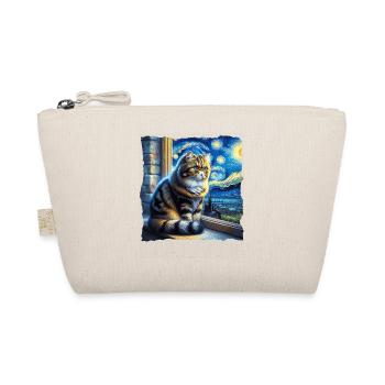 Exotische Kurzhaarkatze Starry Night - Bio-Täschchen - Natur - Vorne
