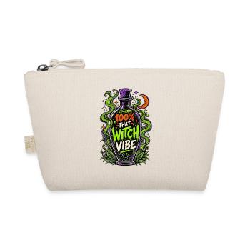 100% That Witch Vibe Halloween-Trank - Bio-Täschchen - Natur - Vorne