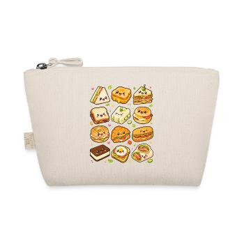 Kawaii Sandwiches | Brotzeit & Snacks - Bio-Täschchen - Natur - Vorne