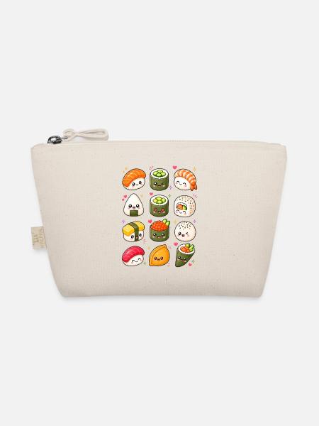 Kawaii Sushi | Japan Food & Reis - Bio-Täschchen - Natur