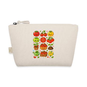 Kawaii Tomaten | Garten & Gemüse - Bio-Täschchen - Natur - Vorne