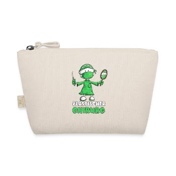 Plastischer Chirurg Facharzt Cartoon Geschenk - Bio-Täschchen - Natur - Vorne