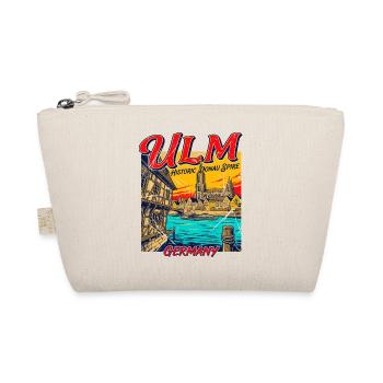 Retro Ulm Germany Cityscape Novelty For - Bio-Täschchen - Natur - Vorne