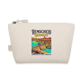 City Retro Remscheid Germany Landmark Dam Skyline - Bio-Täschchen - Natur - Vorne