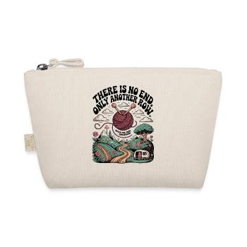 Knitting Lover – Yarn & Stricken Design - Bio-Täschchen - Natur - Vorne