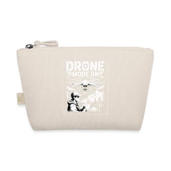 Drone Pilot – FPV Racing & Quadcopter Design - Bio-Täschchen - Natur - Vorne