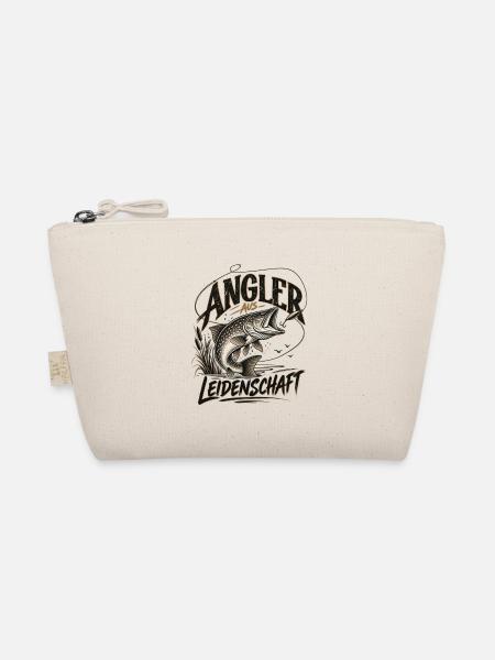 Angeln Hobby Angler aus Leidenschaft Fische - Bio-Täschchen - Natur