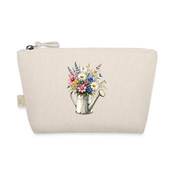 Botanische Wildblumen Wildblume - Bio-Täschchen - Natur - Vorne