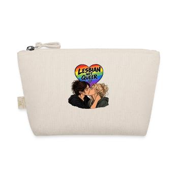 Lesbisch, aber nicht queer - Bio-Täschchen - Natur - Vorne