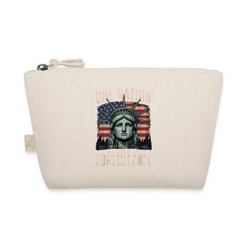  Anti Surveillance State Statue Of Liberty Privacy - Bio-Täschchen - Natur - Vorne