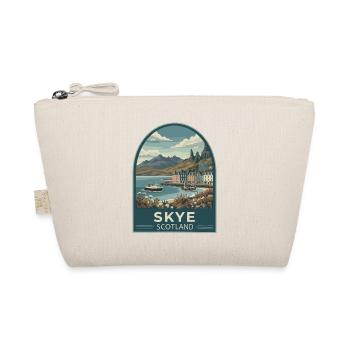 Isle of Skye Vintage Travel - Bio-Täschchen - Natur - Vorne