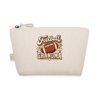 Football, Oma, Football Grandma - Bio-Täschchen - Natur - Vorne