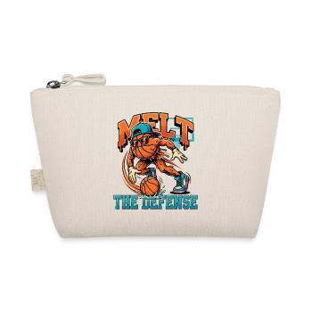 Basketball-Monster gegen Defense - Bio-Täschchen - Natur - Vorne