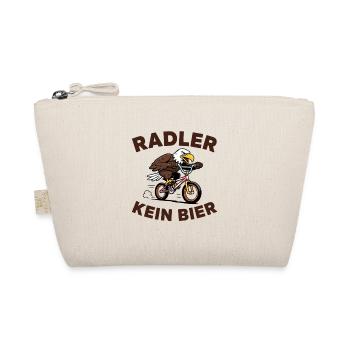  Radler Kein Bier Adler Fahrrad Humor Spruch Für - Bio-Täschchen - Natur - Vorne