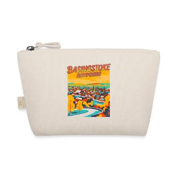 City Basingstoke Hampshire Retro Travel Poster - Bio-Täschchen - Natur - Vorne