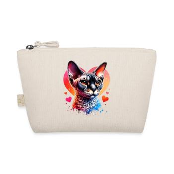 Devon Rex - Bio-Täschchen - Natur - Vorne
