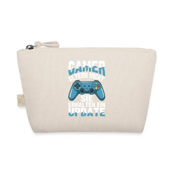 Gamer Altern Nicht Update Gaming Controller Spruch - Bio-Täschchen - Natur - Vorne