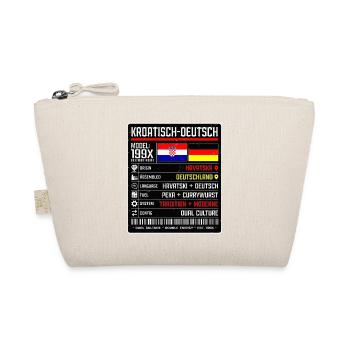 Deutschkroaten - zwischen zwei Kulturen 199x - Bio-Täschchen - Natur - Vorne