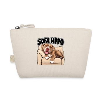 Bully Sofa Hippo - Bio-Täschchen - Natur - Vorne